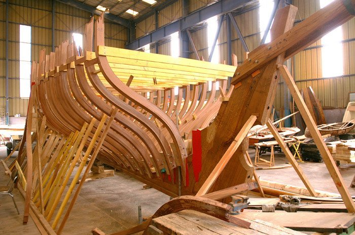 Réplique du bateau de Jules Verne